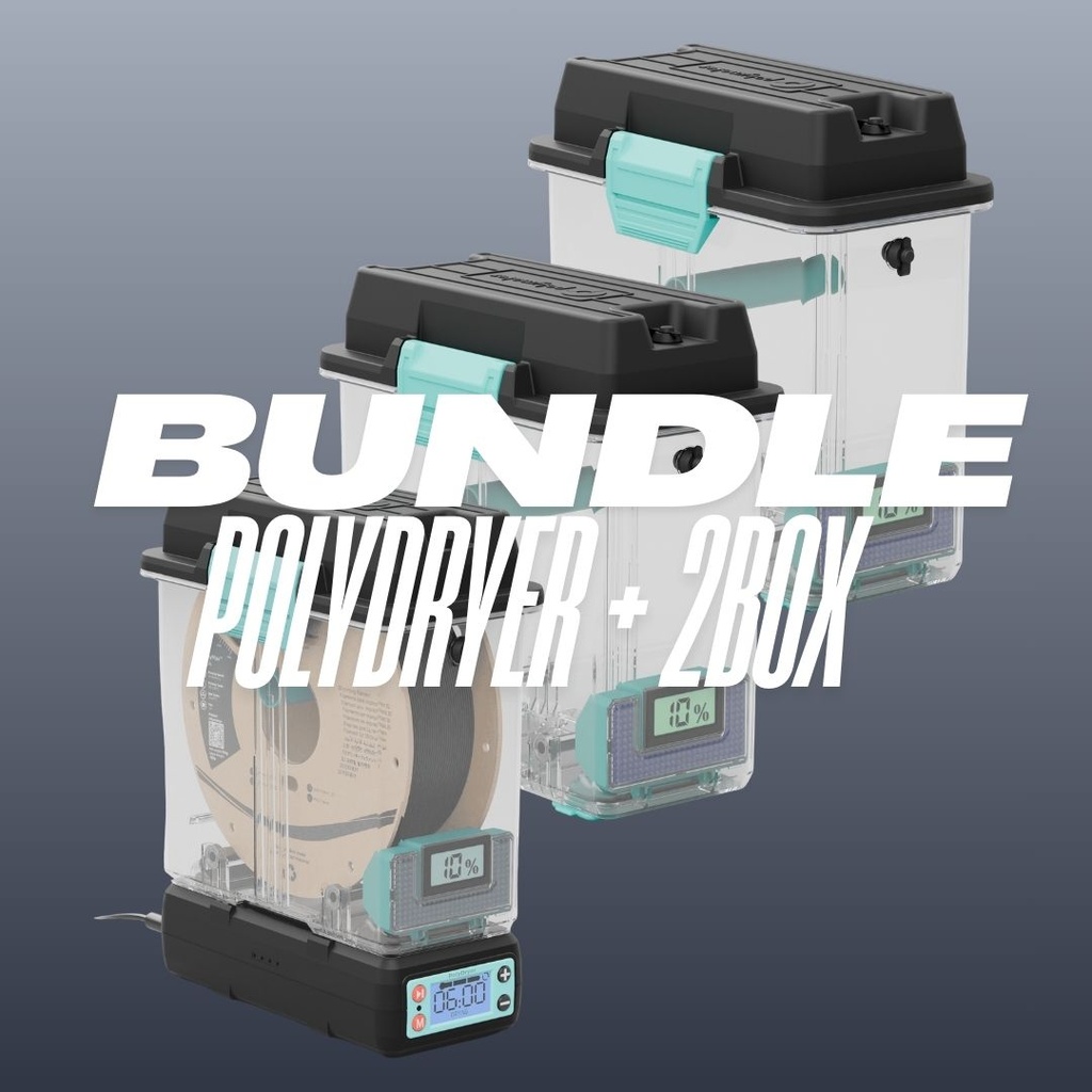 Polymaker FilaDryer & 2x PolyDryer-Box – tehokas filamenttien ...